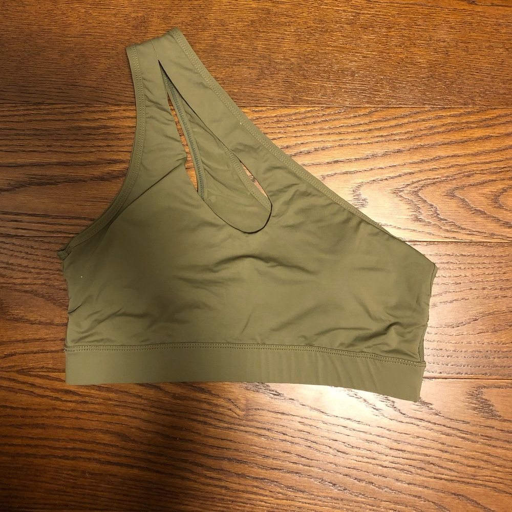 Colorvalue One Shoulder Asymmetric Sport Bra M NWT